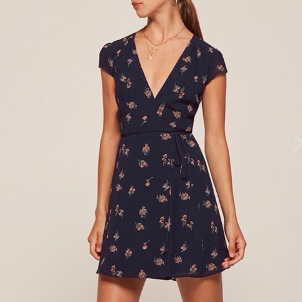 Reformation Oyster Dress in Giardini